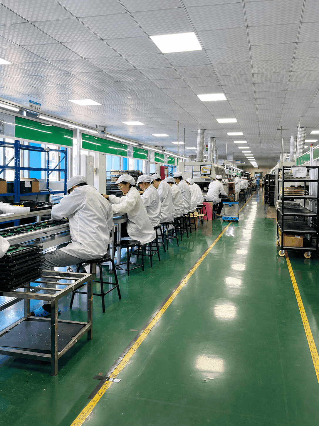 Assembly production workshop
